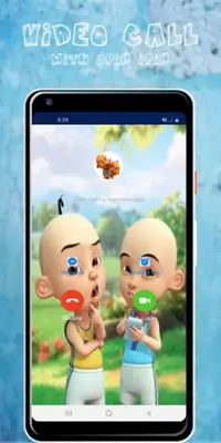 Call Mail Upin Fake Video Call android App screenshot 2