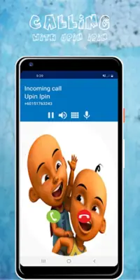 Call Mail Upin Fake Video Call android App screenshot 3